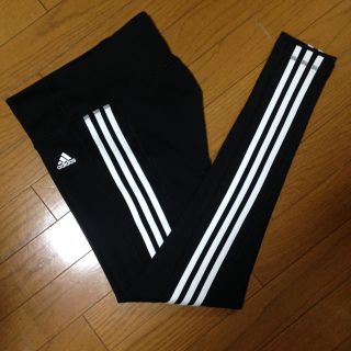 アディダス(adidas)の新品 ★ adidas レディース タイツ OT XL 3ストライプス(レギンス/スパッツ)