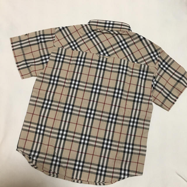 BURBERRY(バーバリー)のBurberry バーバリー チェック シャツ キッズ/ベビー/マタニティのキッズ服男の子用(90cm~)(ブラウス)の商品写真