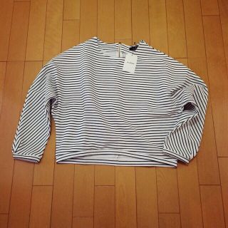 ダブルクローゼット(w closet)のダブクロ 新品 カットソー(カットソー(長袖/七分))