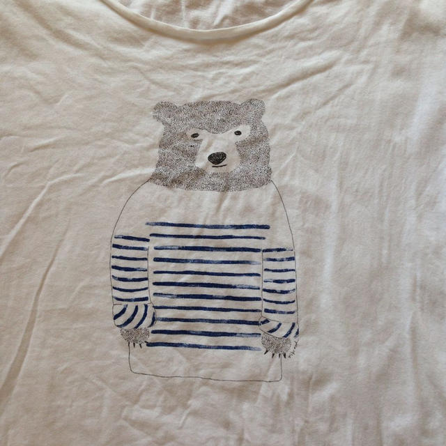 niko and...(ニコアンド)のくまTシャツ レディースのトップス(Tシャツ(半袖/袖なし))の商品写真