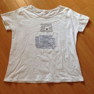 ニコアンド(niko and...)のくまTシャツ(Tシャツ(半袖/袖なし))