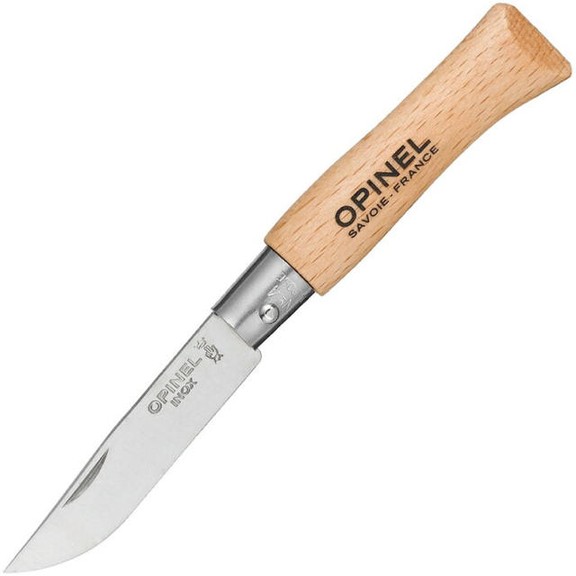 OPINEL(オピネル)のオピネル  ナンバー 4  ステンレス スポーツ/アウトドアのアウトドア(調理器具)の商品写真