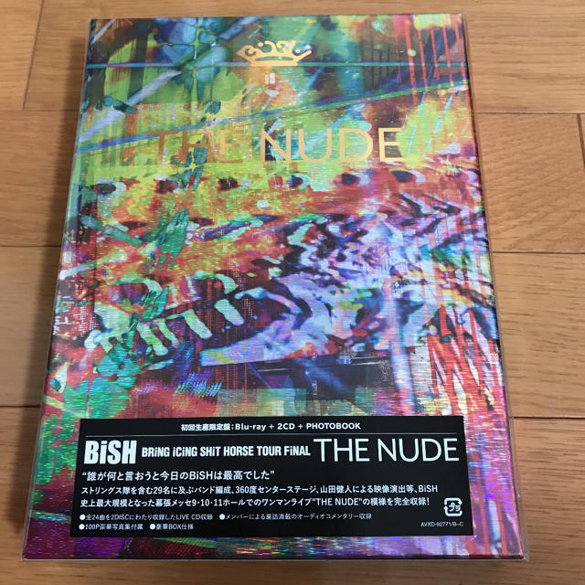 BiSH THE NUDE Blu-ray 初回限定盤 銀テープ・キャンディ付