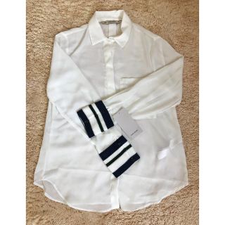 ザラ(ZARA)のZARA  ブラウス シャツ  XS (新品)❁⃘*.ﾟ(シャツ/ブラウス(長袖/七分))