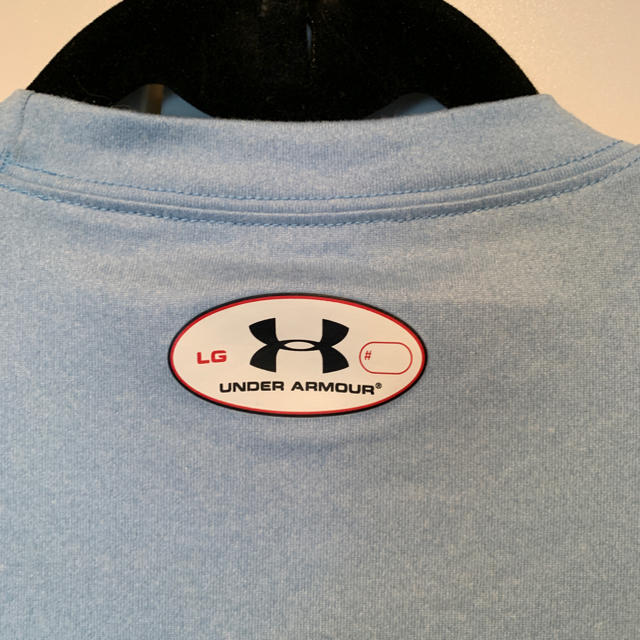 UNDER ARMOUR(アンダーアーマー)のアンダーアーマー フィット Tシャツ Lサイズ 水色 ブルー メンズのトップス(Tシャツ/カットソー(半袖/袖なし))の商品写真