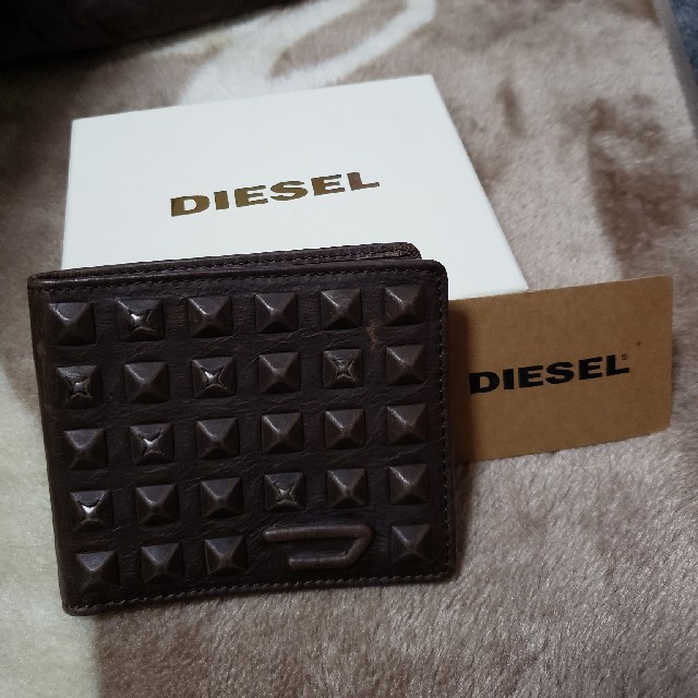 関送込【DIESEL】レザー ロゴ 長財布 (DIESEL/長財布) 100033065+