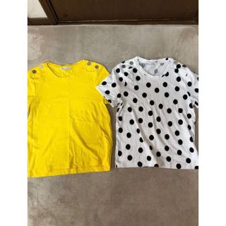 ザラ(ZARA)のZARA トップス 二枚組 (Tシャツ(半袖/袖なし))