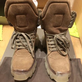 リックオウエンス(Rick Owens)のRick Owens★18aw スウェード ブーツ(ブーツ)