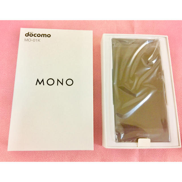 値下げ:  新品未使用 美品 docomo MONO MO-01K