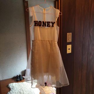 ハニーミーハニー(Honey mi Honey)のHONEY MI HONEY ワンピ(ひざ丈ワンピース)