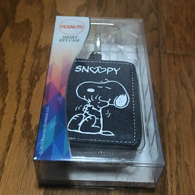 SNOOPY(スヌーピー)のスヌーピー ダブルファスナー キーケース レディースのファッション小物(キーケース)の商品写真