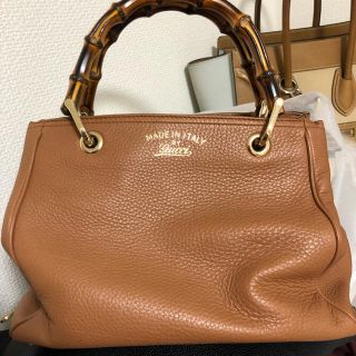 グッチ(Gucci)のGUCCI バンブーハンドバッグ 2way(ハンドバッグ)