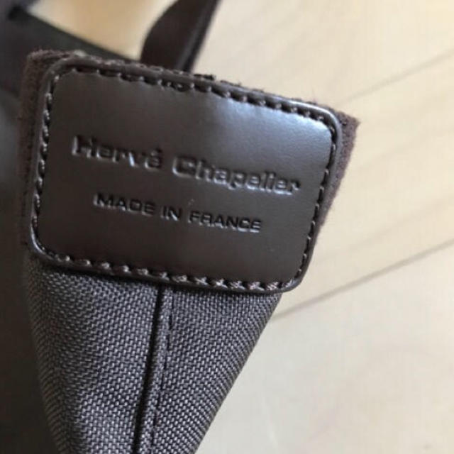 Herve Chapelier(エルベシャプリエ)のエルベシャプリエ モカ×モカ 725 レディースのバッグ(トートバッグ)の商品写真