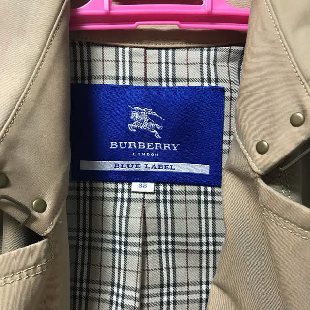 BURBERRY BLUE LABEL - 期間限定大幅値下げ★バーバリーブルーレーベルトレンチコートの通販 by c♡shop｜バーバリー