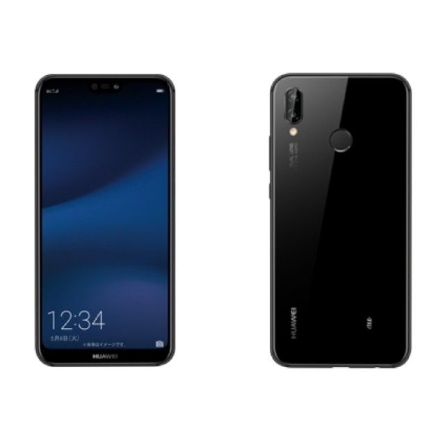 ANDROID(アンドロイド)の【新品未使用】HUAWEI P20 lite ブラック スマホ/家電/カメラのスマートフォン/携帯電話(スマートフォン本体)の商品写真