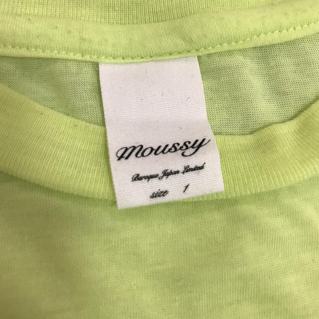 moussy(マウジー)のmoussy  マウジー  Tシャツ レディースのトップス(Tシャツ(半袖/袖なし))の商品写真