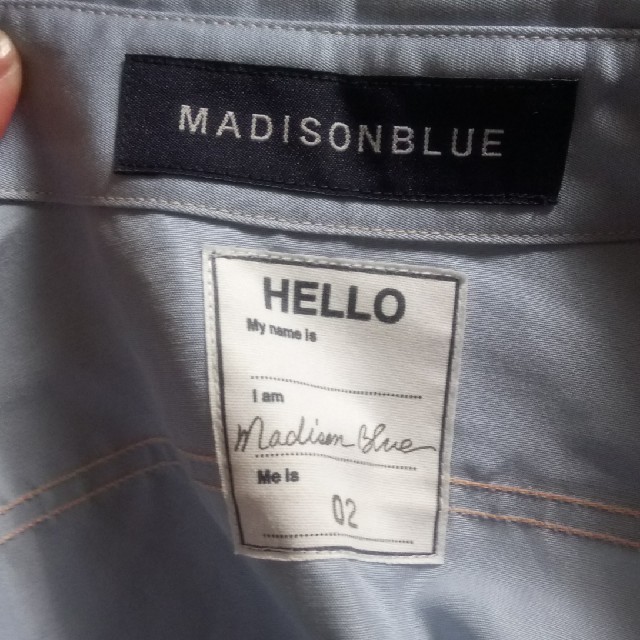 MADISONBLUE(マディソンブルー)のマディソンブルー MADISONBLUE ハンプトンシャツ 新品 レディースのトップス(シャツ/ブラウス(長袖/七分))の商品写真