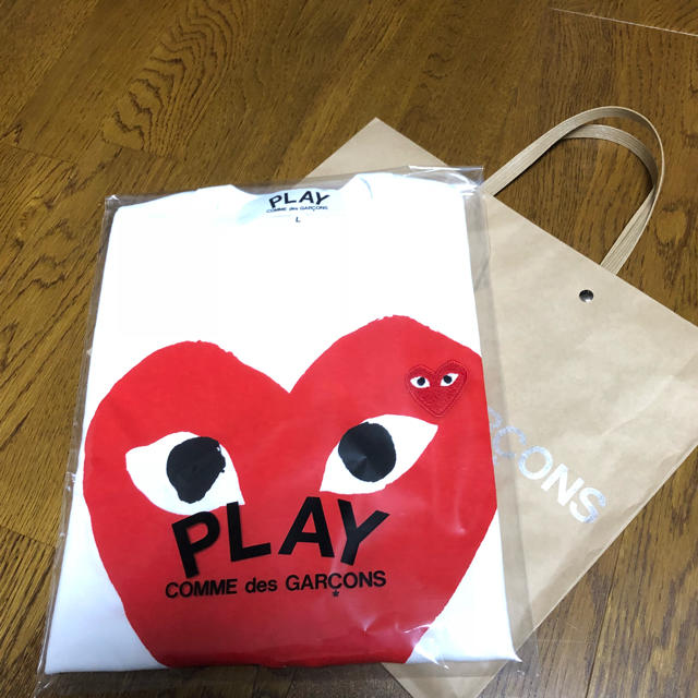 COMME des GARCONS(コムデギャルソン)のCOMME des GARCONS ロゴ tシャツ メンズのトップス(Tシャツ/カットソー(半袖/袖なし))の商品写真