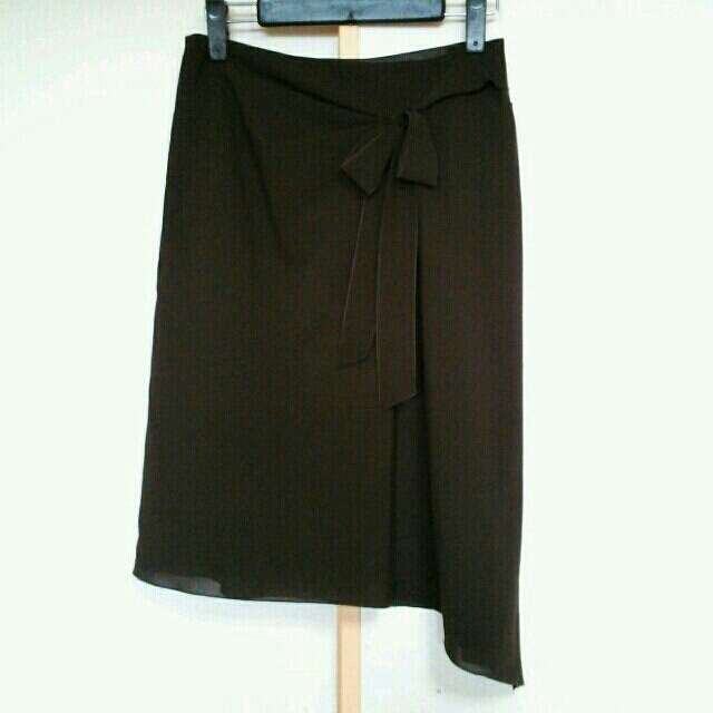PROPORTION BODY DRESSING(プロポーションボディドレッシング)のサイドリボン☆スカート レディースのスカート(ひざ丈スカート)の商品写真