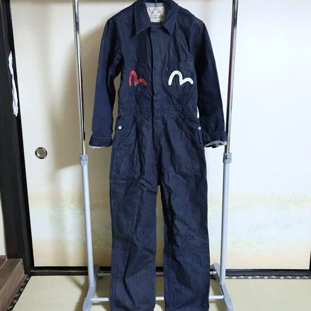 エヴィス ジーンズ つなぎ 作業着 - オーバーオール エヴィス ジーンズ つなぎ 作業着 - オーバーオール