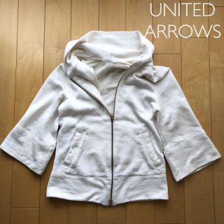 ユナイテッドアローズ(UNITED ARROWS)のUNITED ARROWS  パーカー アイボリー(パーカー)