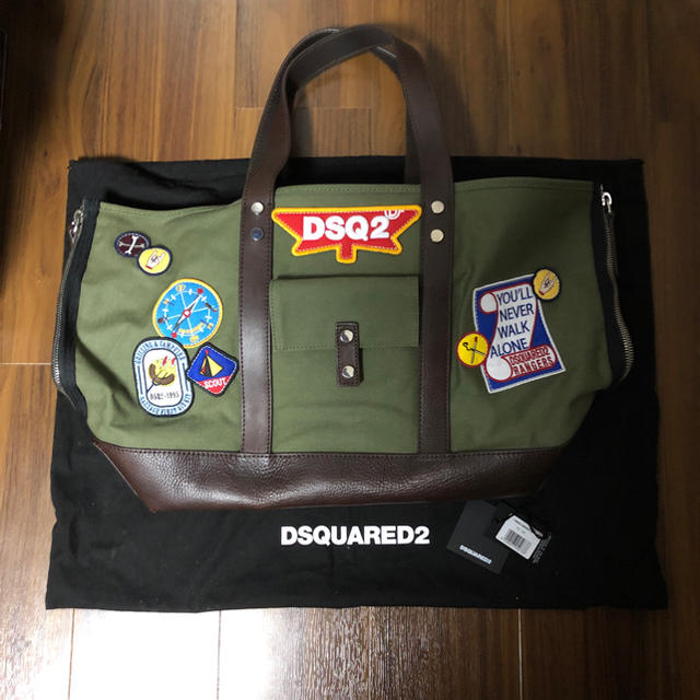 Dsquared2 ディースクエアード 2018SS アップリケ トートバッグ