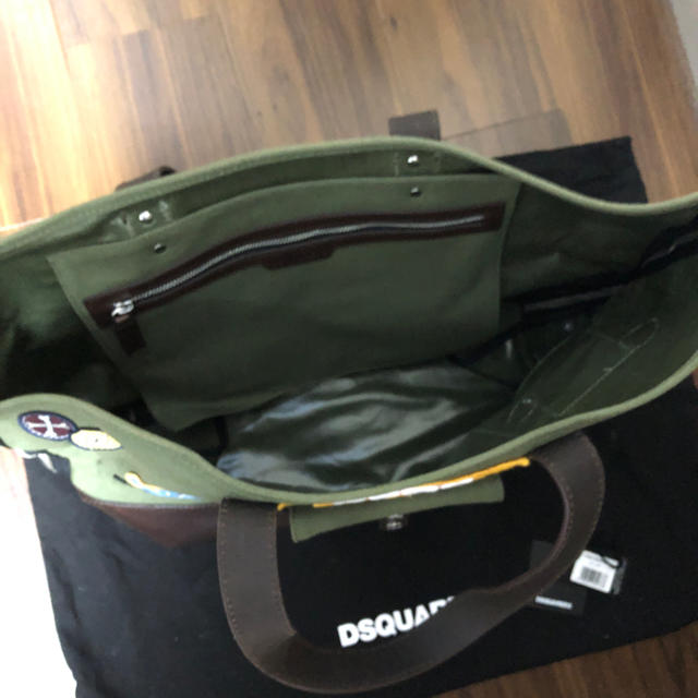 DSQUARED2(ディースクエアード)のDsquared2 ディースクエアード 2018SS アップリケ トートバッグ メンズのバッグ(トートバッグ)の商品写真