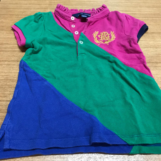 POLO RALPH LAUREN(ポロラルフローレン)のポロシャツ キッズ/ベビー/マタニティのキッズ服女の子用(90cm~)(Tシャツ/カットソー)の商品写真