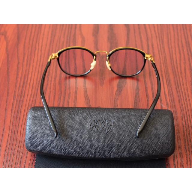 フォーナインズ 999.9・M-101 -17Gチタン製・高級眼鏡 フレーム・黒 メンズのファッション小物(サングラス/メガネ)の商品写真