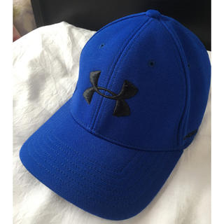 アンダーアーマー(UNDER ARMOUR)のアンダーアーマー UNDER ARMOUR OSFA 青 ブルー キャップ 帽子(キャップ)