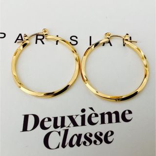 デミルクスビームス(Demi-Luxe BEAMS)の★新品 DEUXIEME CLASSE ドゥーズィエムクラス ねじりフープピアス(ピアス)