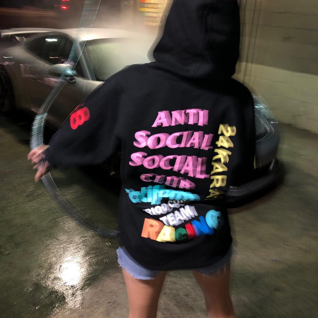 24Karats×ANTI SOCIAL SOCIAL CLUB パーカー S