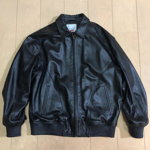 Supreme  Studded Arc Logo leather jacket