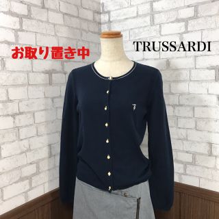 トラサルディ(Trussardi)のTRUSSARDI カーディガン & ELLEスカート(カーディガン)