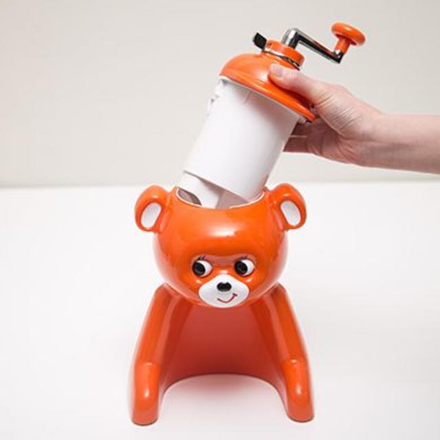 タイガー(TIGER) 氷削り器 きょろちゃん オレンジ ABF-F100DK タイガー(TIGER) 氷削り器 きょろちゃん オレンジ ABF-F100DK