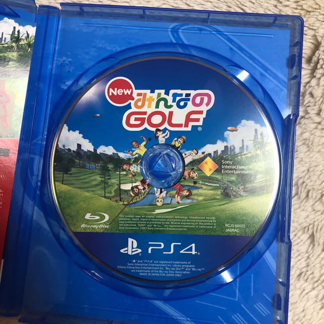 PlayStation4(プレイステーション4)のNew みんなのGOLF エンタメ/ホビーのゲームソフト/ゲーム機本体(家庭用ゲームソフト)の商品写真