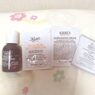 キールズ(Kiehl's)のキールズ サンプル４点セット♡(化粧水/ローション)