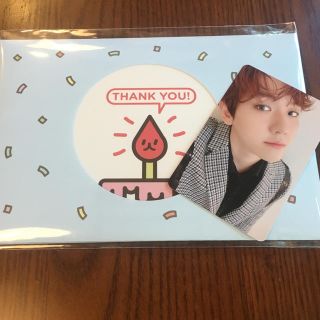 エクソ(EXO)のベッキョン センイルパーティー 誕生日カード(アイドルグッズ)