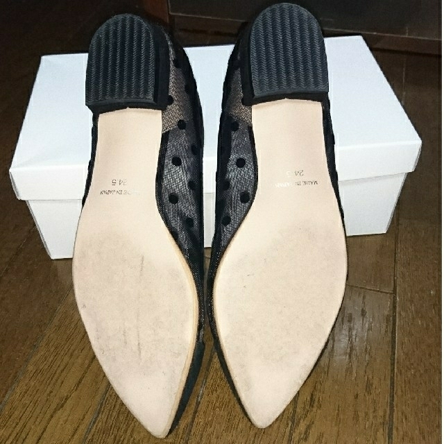 Spick & Span(スピックアンドスパン)のSpick and Span★ORIGINAL チュールフラット★24.5  レディースの靴/シューズ(ハイヒール/パンプス)の商品写真