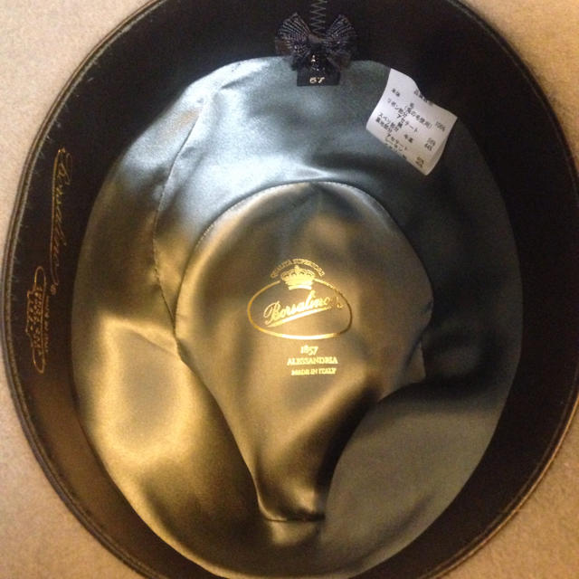 Borsalino(ボルサリーノ)のボルサリーノ  定価5.6万  グレー  レディース メンズ 男女兼用 中折れ帽 メンズの帽子(ハット)の商品写真