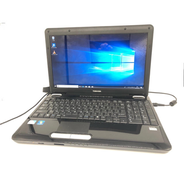東芝(トウシバ)のWindows10 プレシャスブラック ノートパソコン 東芝 オフィス搭載 スマホ/家電/カメラのPC/タブレット(ノートPC)の商品写真