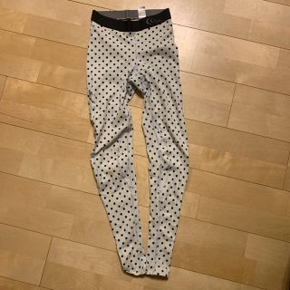 シースリーフィット(C3fit)のc3fit タイツ ウィメンズMサイズ ホワイトドット(ウェア)