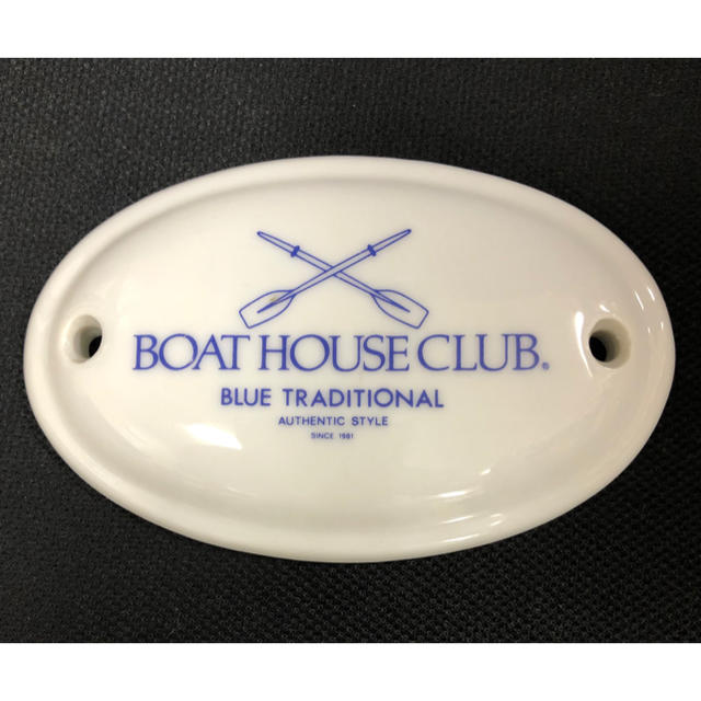 コレクションBOAT HOUSE CLUB 陶器プレート 非売品