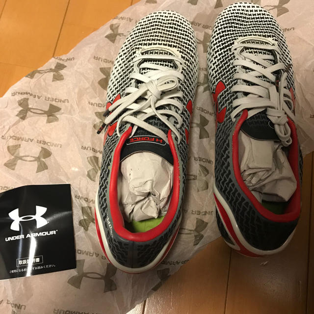 UNDER ARMOUR(アンダーアーマー)の［blue様専用］値下げ UA アンダーアーマー スパイク 26 スポーツ/アウトドアのサッカー/フットサル(シューズ)の商品写真