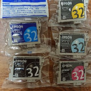 エプソン(EPSON)のEPSONインク ICBK32,ICC32,ICY32,ICLC32,ICM32(PCパーツ)