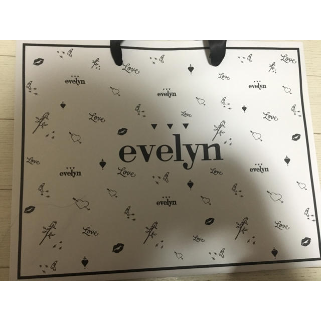 evelyn(エブリン)のevelyn エブリン ショッパー 紙袋 レディースのバッグ(ショップ袋)の商品写真