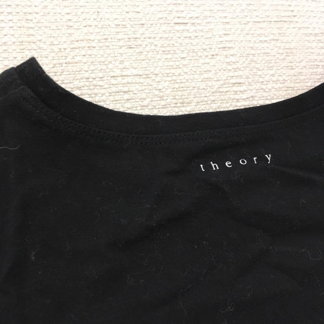 theory(セオリー)のTheory セオリー シンプルTシャツ ブラック レディースのトップス(Tシャツ(半袖/袖なし))の商品写真