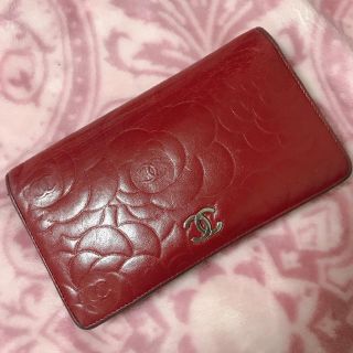 シャネル(CHANEL)のCHANEL☆正規品☆長財布☆ラム皮(財布)