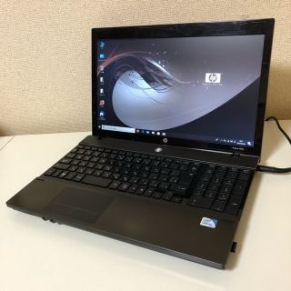 ヒューレットパッカード(HP)の【送料無料】　HP ノートパソコン ProBook 4520s　SSD装換　高速(ノートPC)