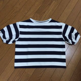 ページボーイ(PAGEBOY)のボーダーカットソー(カットソー(半袖/袖なし))